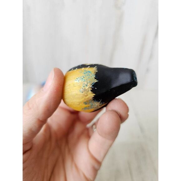 Glass bluebird ornament quail Xmas tree set lot unique - Picture 15 of 15